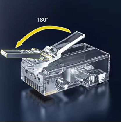Natalink RJ45 Cat6 Pass Through Connectors (100pcs) gallery image